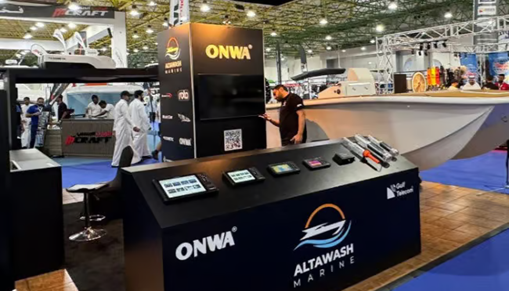 Оборудование Onwa на выставке 2025 Kuwait International Boat Show Оборудование Onwa на выставке 2025 Kuwait International Boat Show