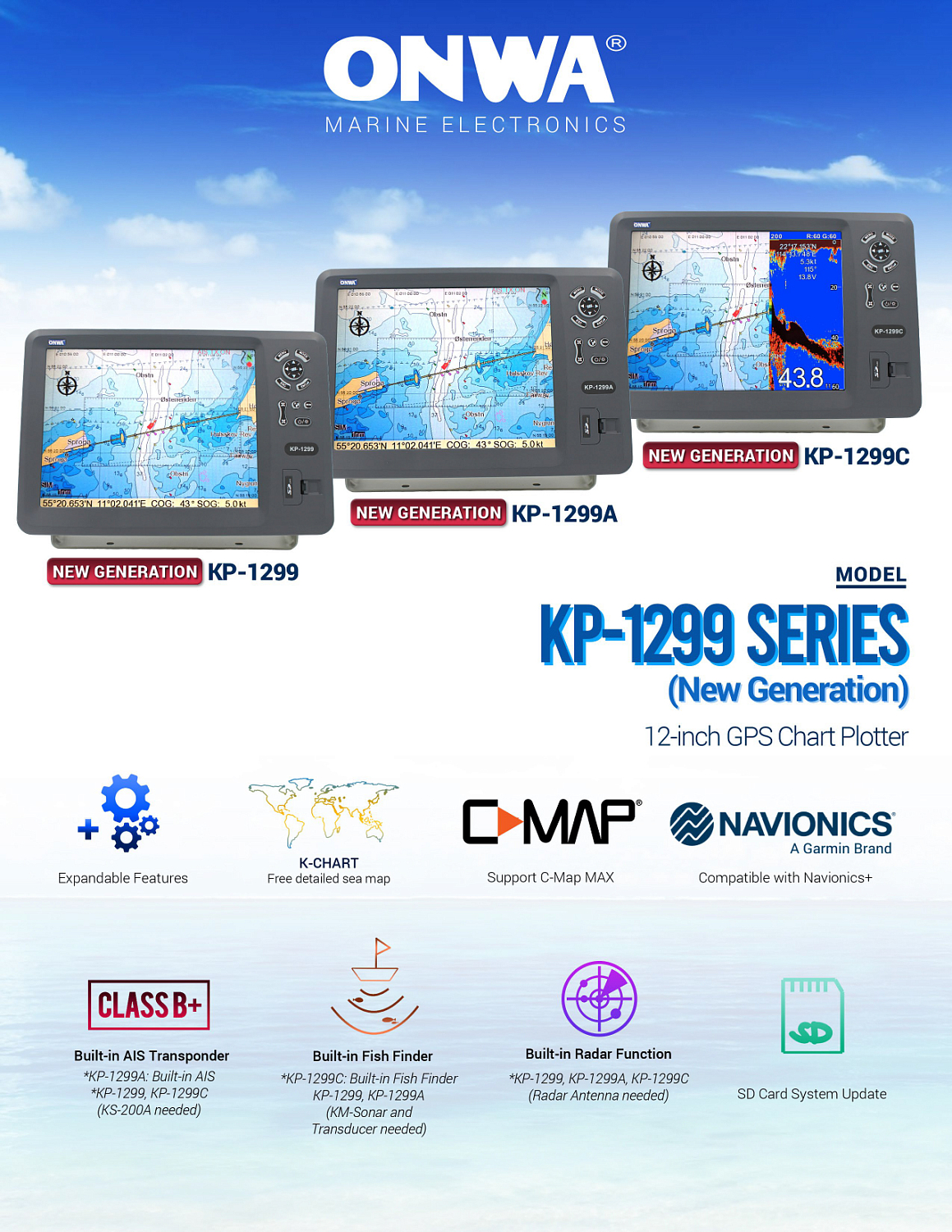 Картплоттер KP-1299 Брошюра